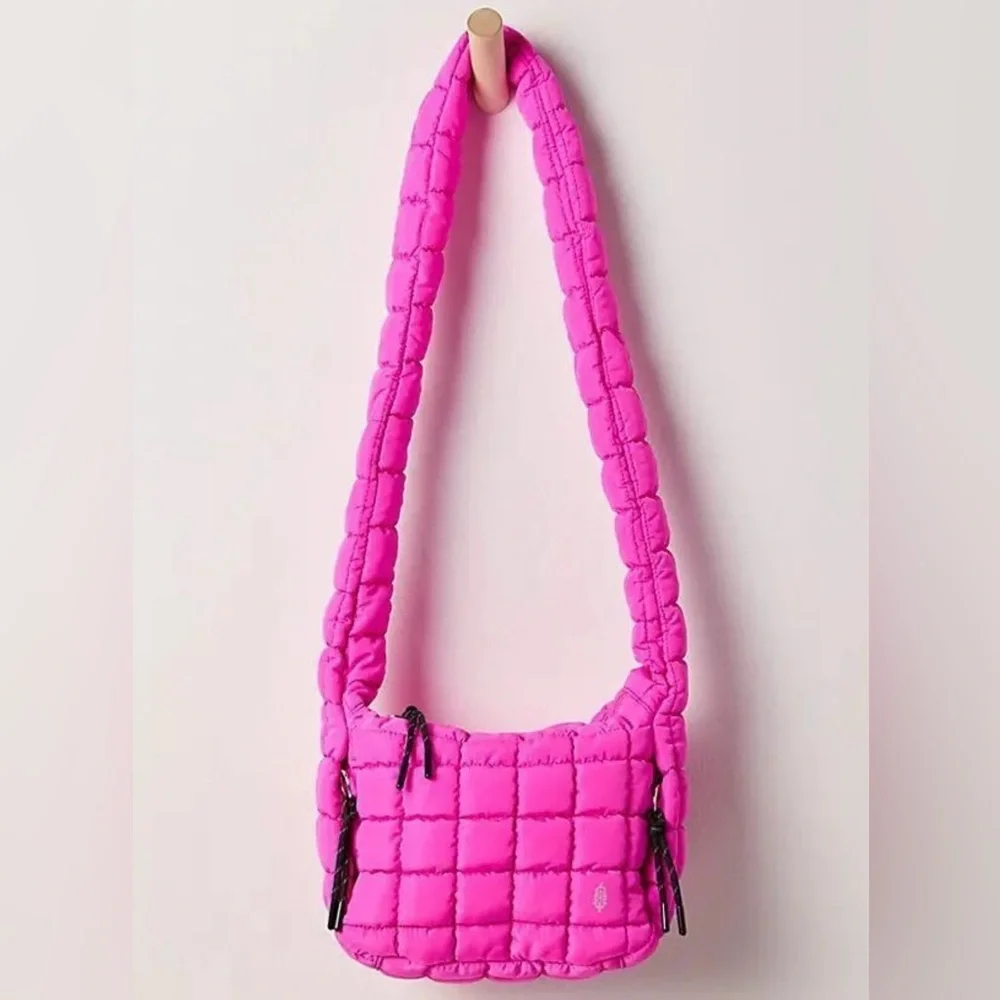 RARE Color Free People Quilted Baby Carryall Sling Bag - Picture 1 of 4